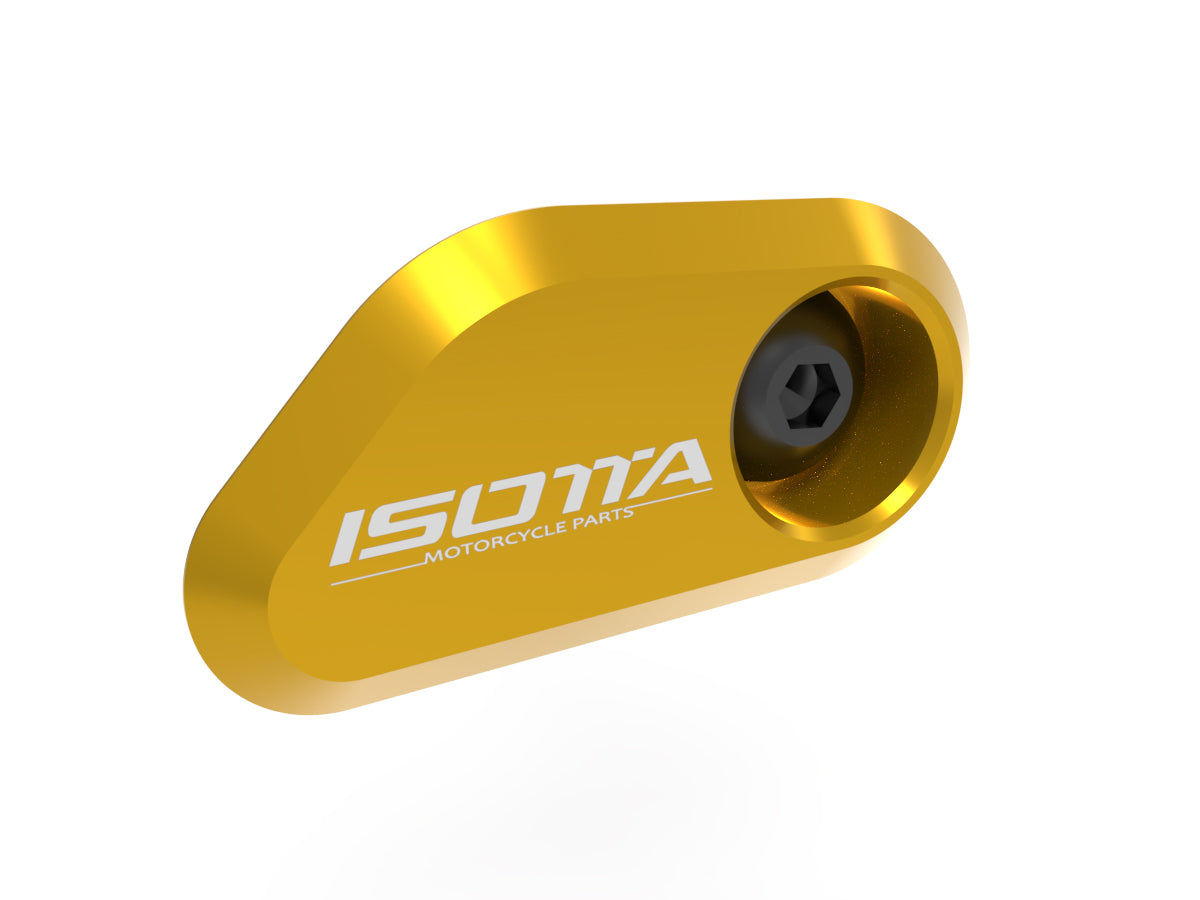 Isotta ABS Sensor Protector | Silver| Black | Gold | Red | Moto Guzzi V100 Mandello S / Stelvio 2023>2024 -   Pyramid Motorcycle Accessories