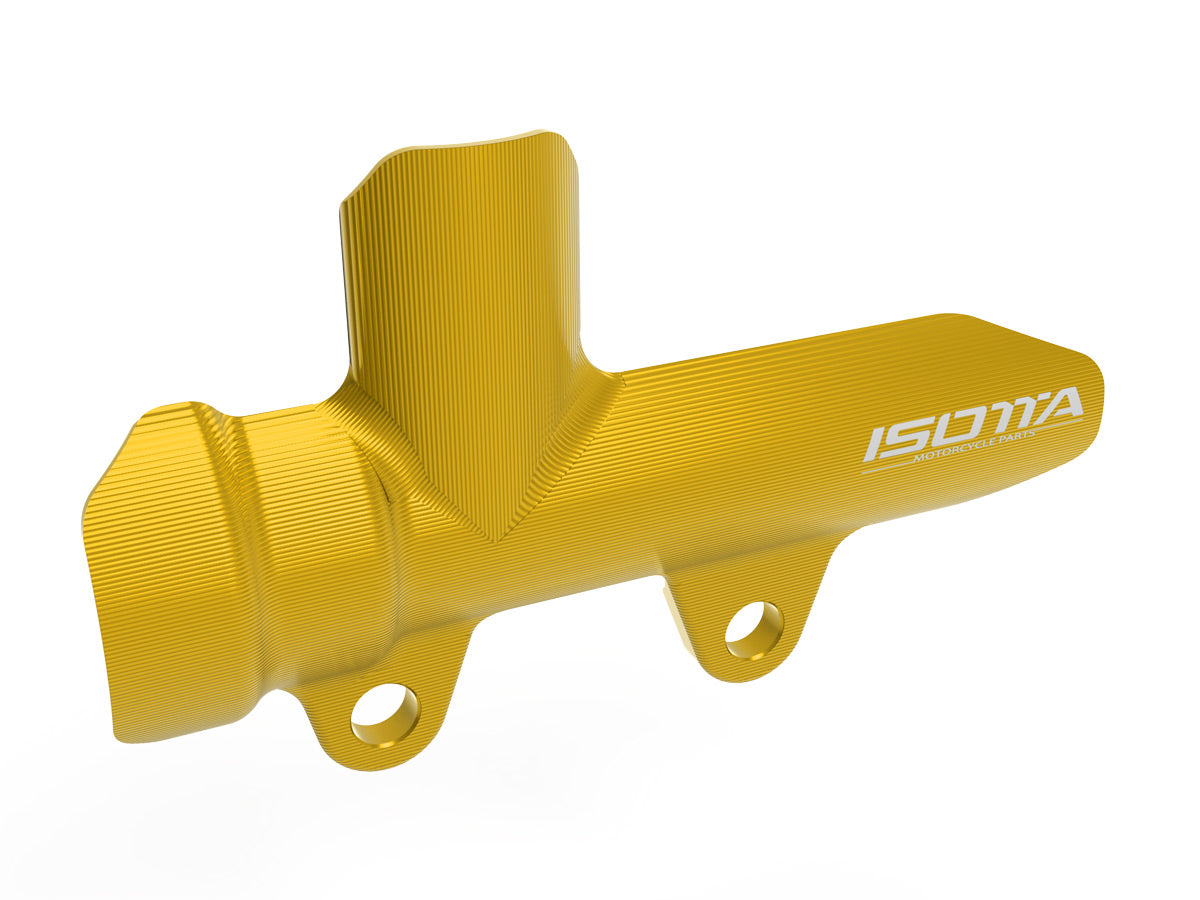 Isotta Rear Brake Pump Protection | Silver| Black | Gold | Red | Moto Guzzi V100 Mandello S / Stelvio 2023>2024 -   Pyramid Motorcycle Accessories