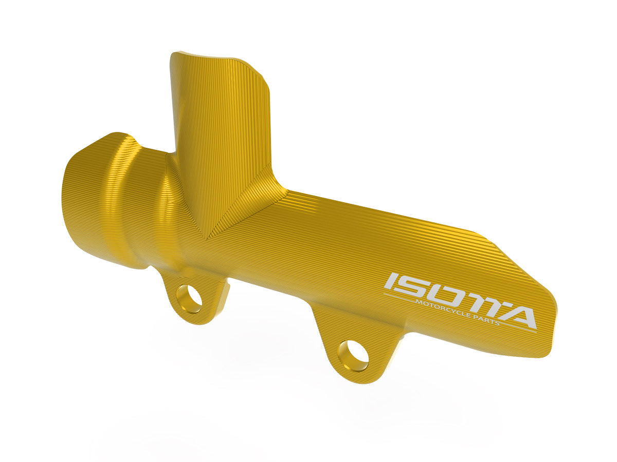 Isotta Rear Brake Pump Protection | Silver| Black | Gold | Red | Moto Guzzi V100 Mandello S / Stelvio 2023>2024 -   Pyramid Motorcycle Accessories