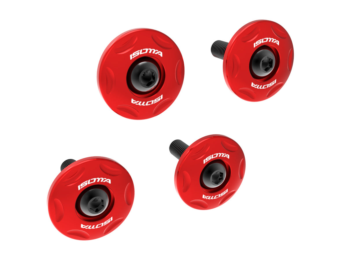 Isotta Windshield Screw Kit | Silver| Black | Gold | Red | Moto Guzzi V100 Mandello S / Stelvio 2023>2024 -   Pyramid Motorcycle Accessories