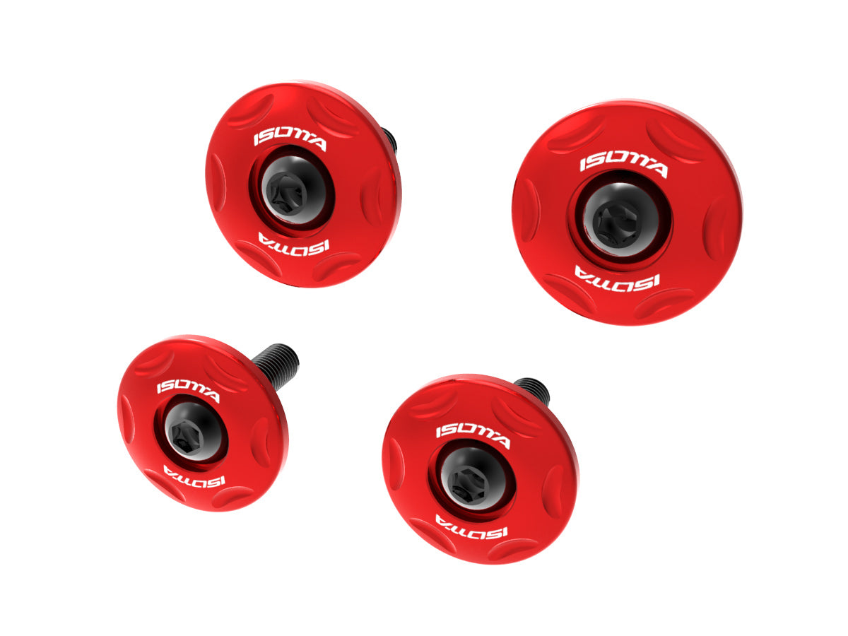 Isotta Windshield Screw Kit | Silver| Black | Gold | Red | Moto Guzzi V100 Mandello S / Stelvio 2023>2024 -   Pyramid Motorcycle Accessories