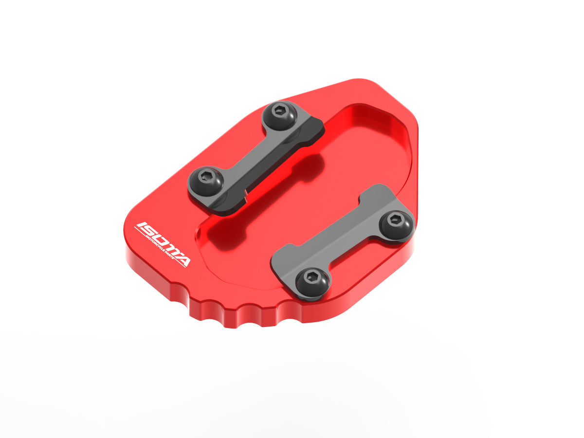 Isotta Side Stand Base Extension | Blue | Black | Gold | Red | BMW R 1300 GS / R 1300 GS Adventure -   Pyramid Motorcycle Accessories