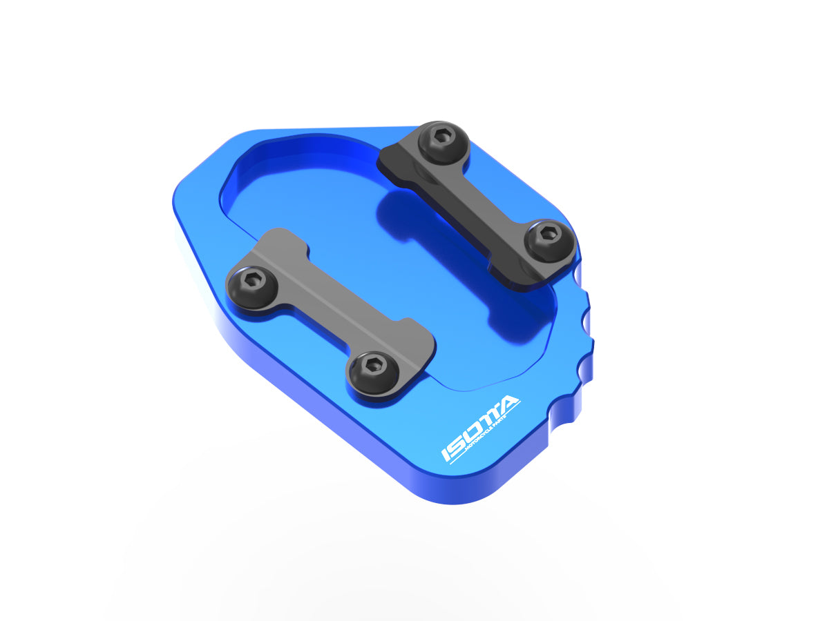 Isotta Side Stand Base Extension | Blue | Black | Gold | Red | BMW R 1300 GS / R 1300 GS Adventure -   Pyramid Motorcycle Accessories
