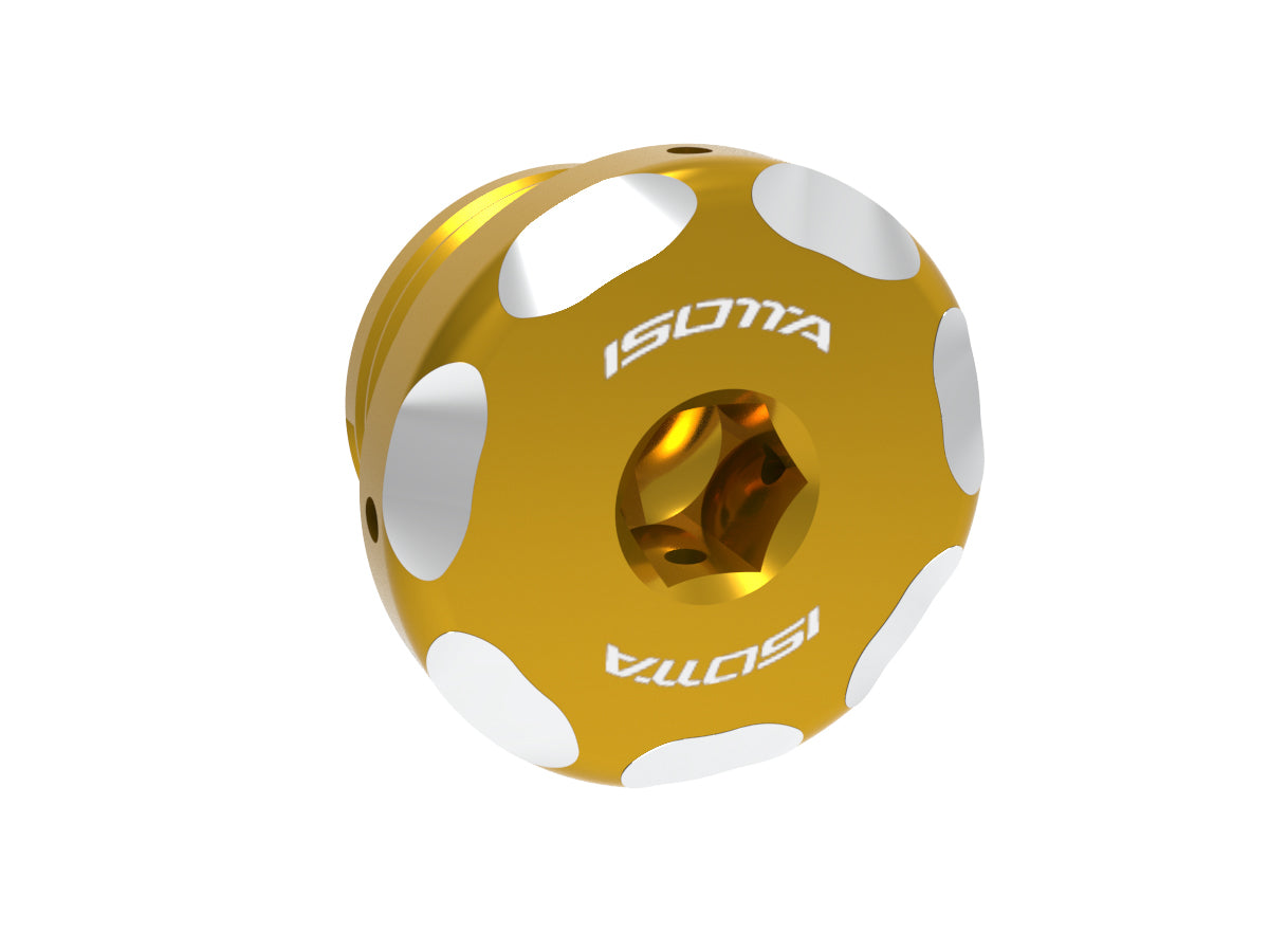 Isotta Oil Filler Cap | Blue | Black | Gold | Red | BMW R 1300 GS / Adventure -   Pyramid Motorcycle Accessories