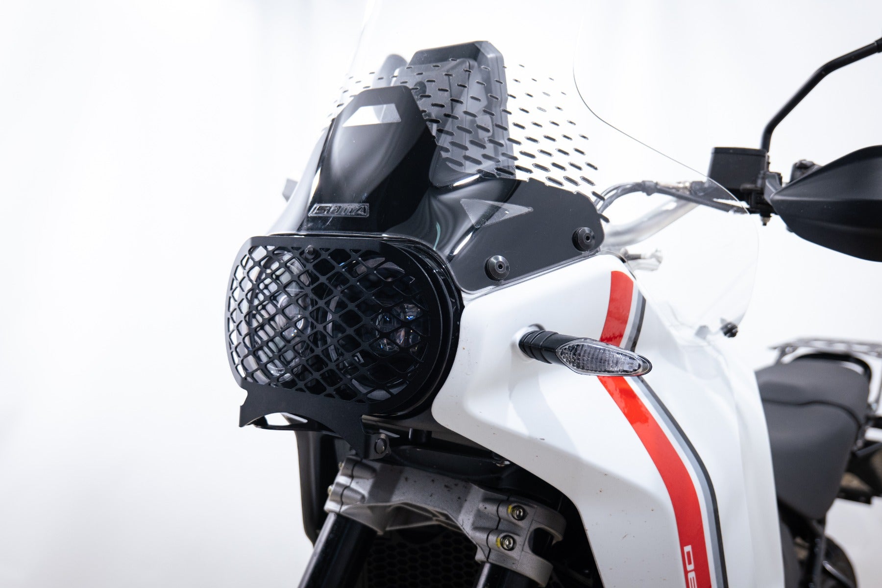 Isotta Headlight Protector | Ducati Desert X 2022>2024 IPF33 -   Pyramid Motorcycle Accessories