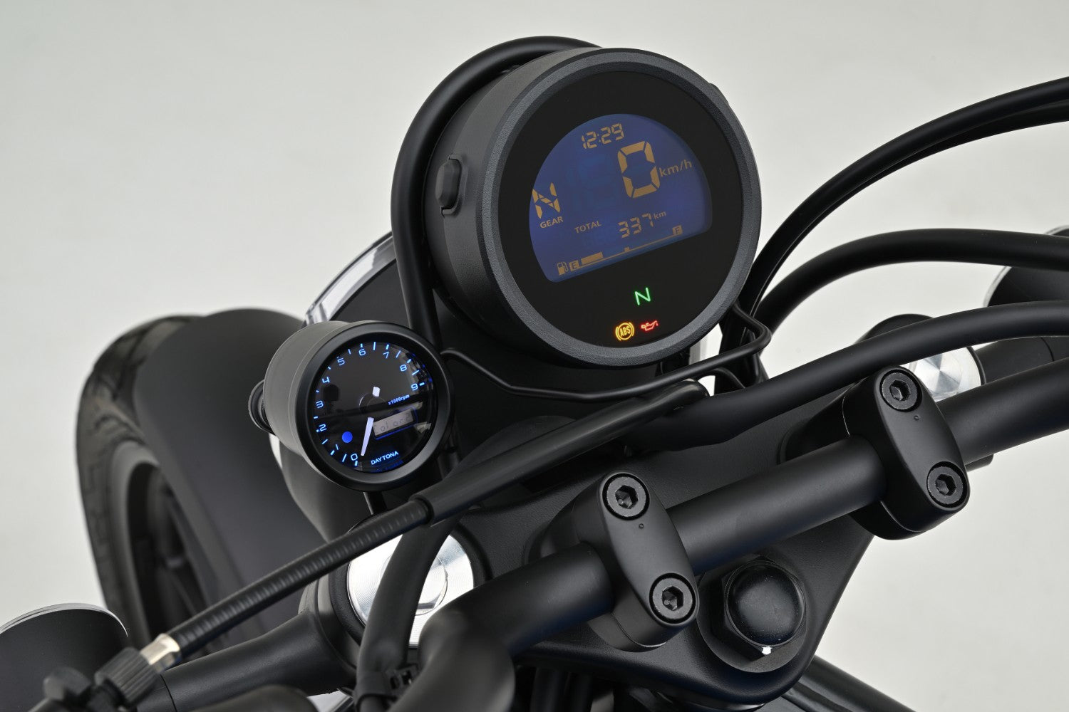 Daytona Mounting Kit for Velona48 Tachometer | Honda CL500 2023>Current -   Pyramid Motorcycle Accessories