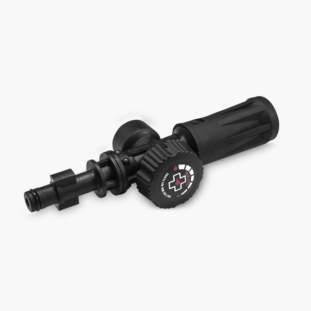 Muc-Off UK Pressure Washer Starter Kit 20210ECOM adjustable Snow Foam Lance close-up
