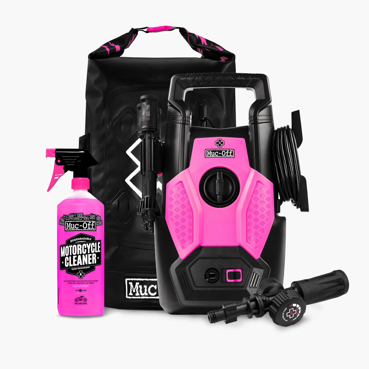 Muc-Off Pressure Washer 1L Motorcycle Cleaner Bundle