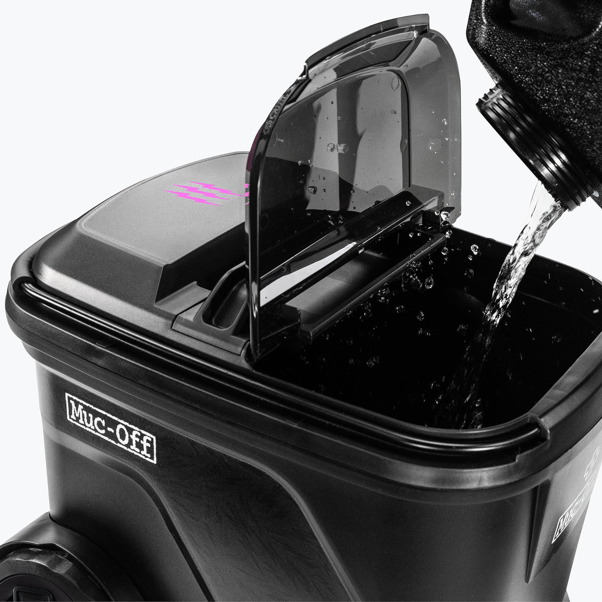 Muc-Off Mobile Pressure Washer 21116 water tank being filled
