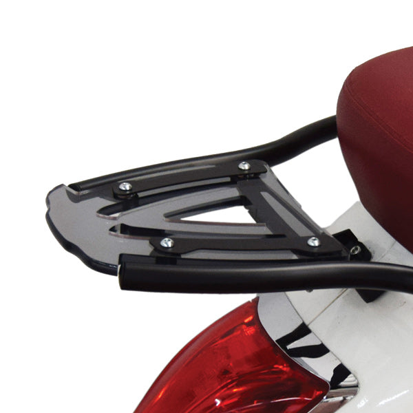 Isotta Luggage Rack | Light Smoke | Piaggio Vespa Primavera 50 / 125 / 150 / Vespa Sprint 125 / 150 -   Pyramid Motorcycle Accessories