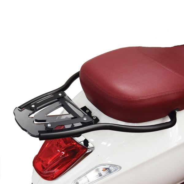 Isotta Luggage Rack | Light Smoke | Piaggio Vespa Primavera 50 / 125 / 150 / Vespa Sprint 125 / 150 -   Pyramid Motorcycle Accessories