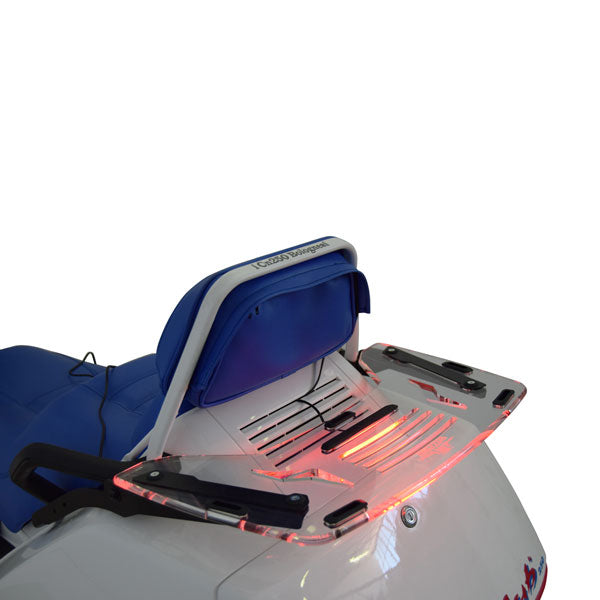 Isotta Luggage Rack | Clear | Honda CN 250 1991>2001 -   Pyramid Motorcycle Accessories