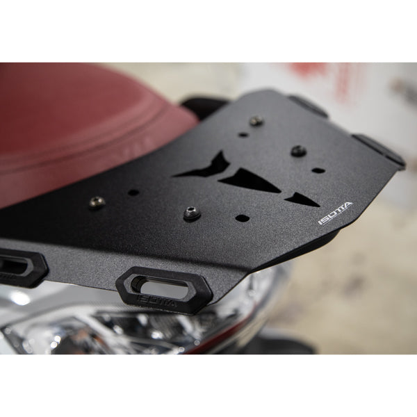 Isotta Luggage Rack | Black | Sym Symphony S 125 / Symphony CBS 125 2021>2024 -   Pyramid Motorcycle Accessories