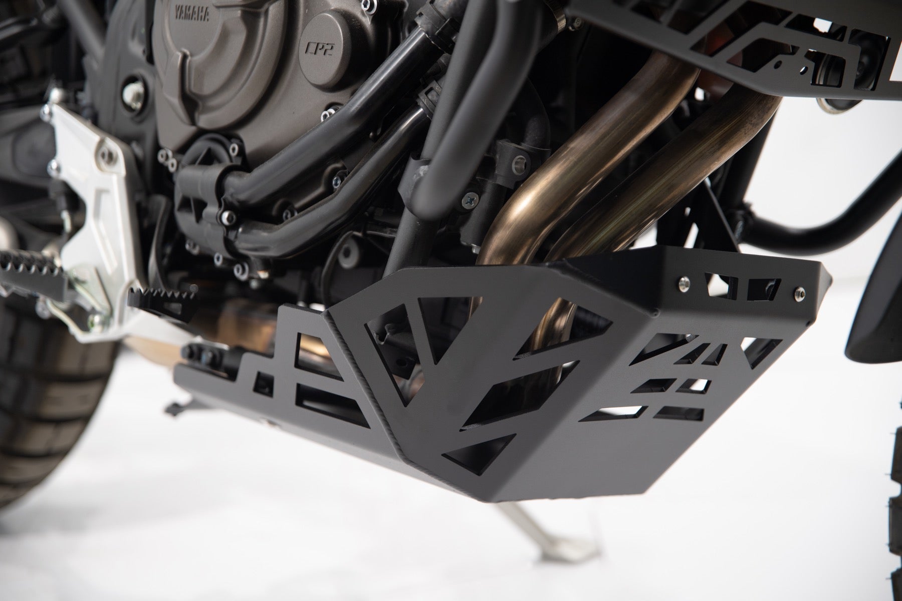 Isotta Engine Guard Bash Plate | Black | Yamaha Tenere 700 2019-2024 -   Pyramid Motorcycle Accessories