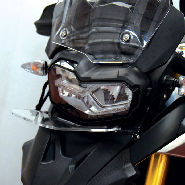 Isotta Headlight Protector | Black | BMW F 850 GS 2018>2023 IPF1190 -   Pyramid Motorcycle Accessories