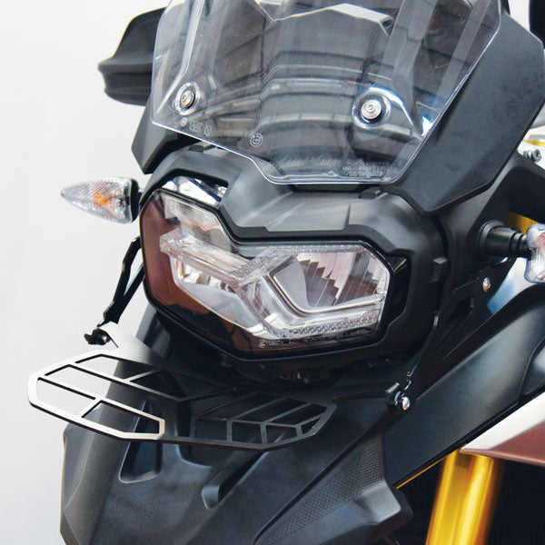 Isotta Headlight Protector | Black | BMW F 850 GS 2018>2023 IPF1191 -   Pyramid Motorcycle Accessories