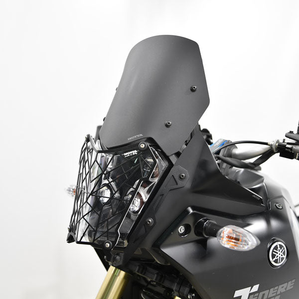 Isotta Maxi Side Spoilers | Dark Smoke | Matte Black | Yamaha Tenere 700 2019>2024 -   Pyramid Motorcycle Accessories