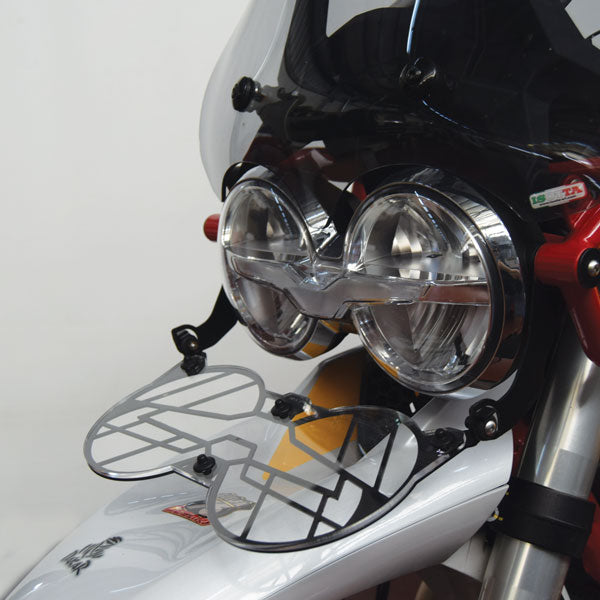 Isotta Headlight Protector | Moto Guzzi V85 TT 2019>2023 -   Pyramid Motorcycle Accessories