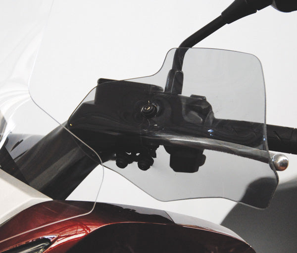 Isotta Handguards | Light Smoke | Clear | Honda NC 700 D Integra / 750 -   Pyramid Motorcycle Accessories
