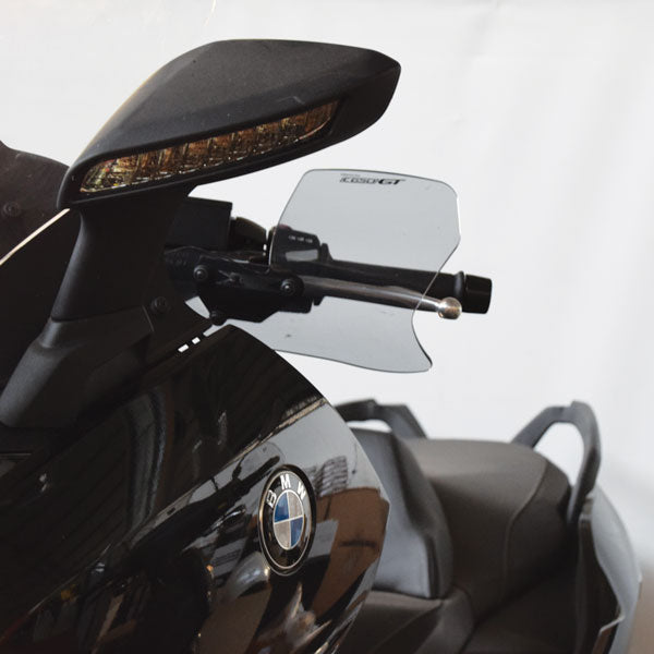 Isotta Handguards | Light Smoke | BMW C 650 GT 2011>2015 -   Pyramid Motorcycle Accessories