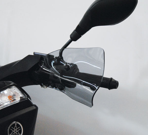 Isotta Handguards | Light Smoke | Yamaha Tricity 125 / 155 -   Pyramid Motorcycle Accessories