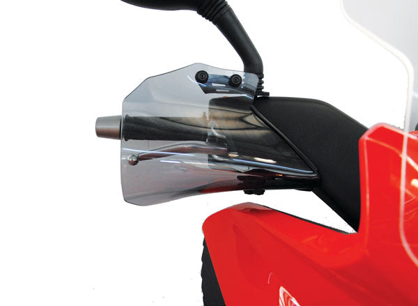Isotta Handguards | Clear | Quadro D / S / 3 / 4 -   Pyramid Motorcycle Accessories