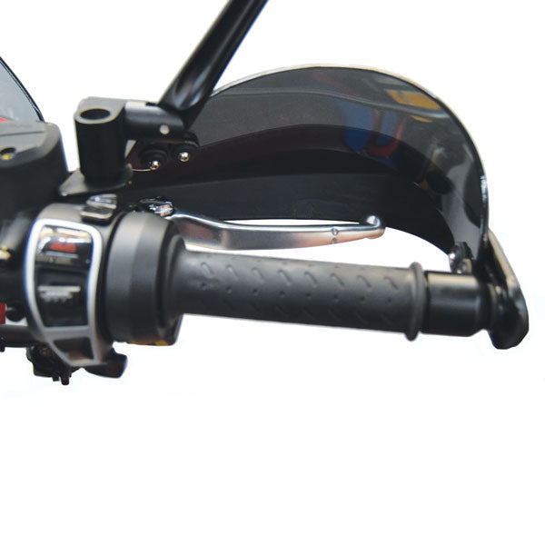 Isotta Handguards | Dark Smoke | Moto Guzzi V85 TT 2019>2023 -   Pyramid Motorcycle Accessories