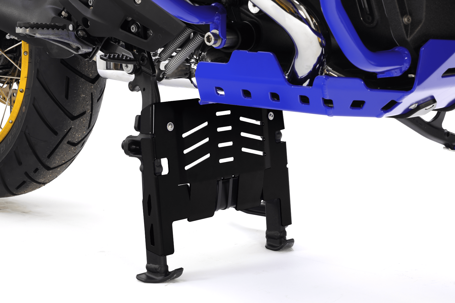 Isotta Center Stand Protection | White | Black | BMW R 1300 GS 2023>2024 -   Pyramid Motorcycle Accessories