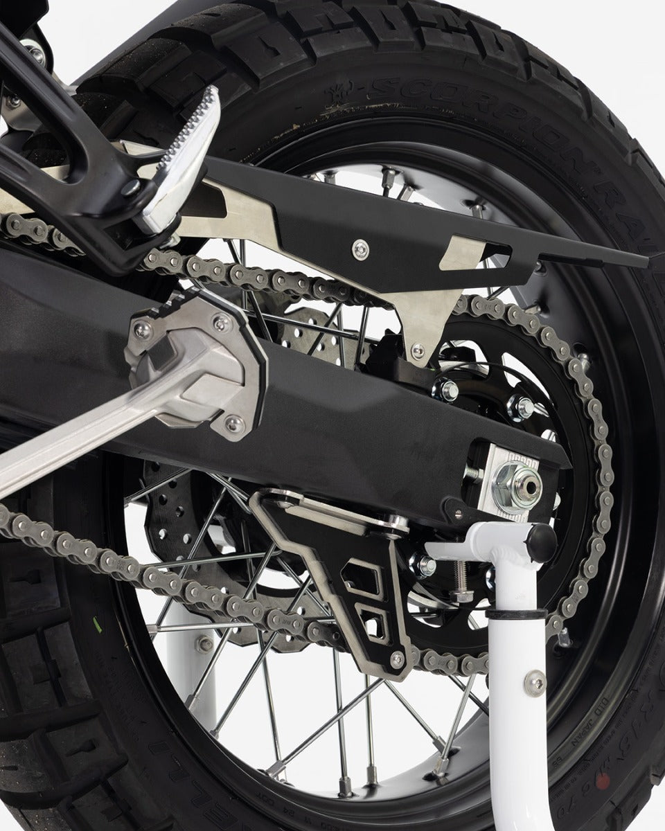 Isotta Lower Chain Guard | Black | Yamaha Tenere 700 / Rally Edition / World Raid / Explore Edition / Extreme Edition / World Rally -   Pyramid Motorcycle Accessories