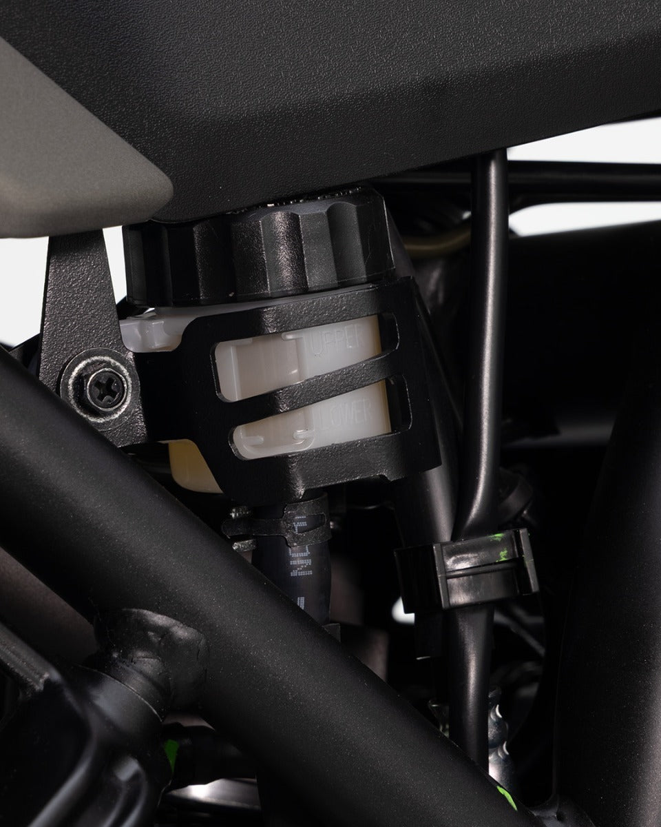 Isotta Brake Fluid Reservoir Guard | Black | Yamaha Tenere 700 / Rally Edition / World Raid / Explore Edition / Extreme Edition / World Rally -   Pyramid Motorcycle Accessories
