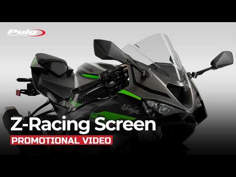 Puig Z-Racing Screen | Green | Kawasaki Ninja ZX-6R 2024>Current