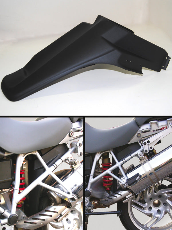 Isotta Shock Shield | Black | BMW R 1200 GS / GS Adventure -   Pyramid Motorcycle Accessories