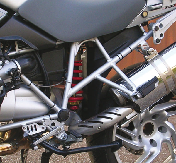 Isotta Shock Shield | Black | BMW R 1200 GS / GS Adventure 2008>2012 IRM03 -   Pyramid Motorcycle Accessories