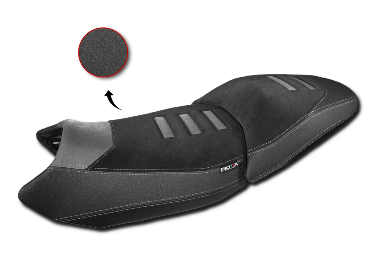 Isotta Seat Cover | Black | BMW R 1300 GS 2023>2024 -   Pyramid Motorcycle Accessories