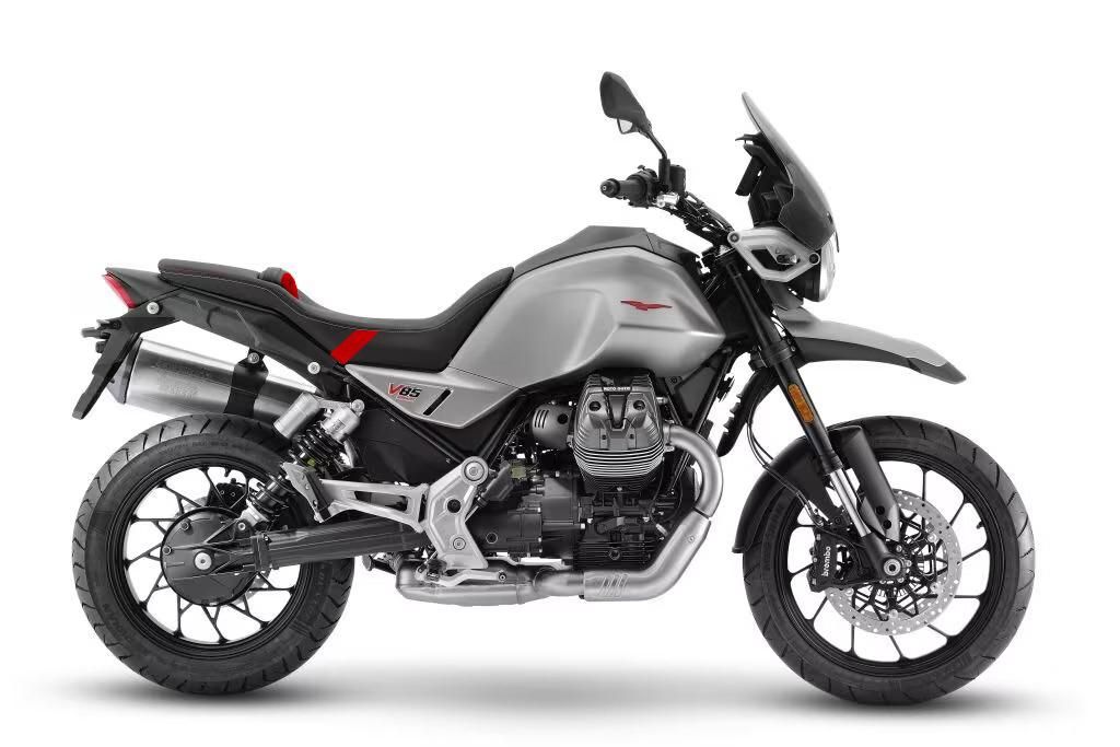 Isotta Comfort Seat Cover | Black/Red | Moto Guzzi V85 TT 2019>2023 -   Pyramid Motorcycle Accessories