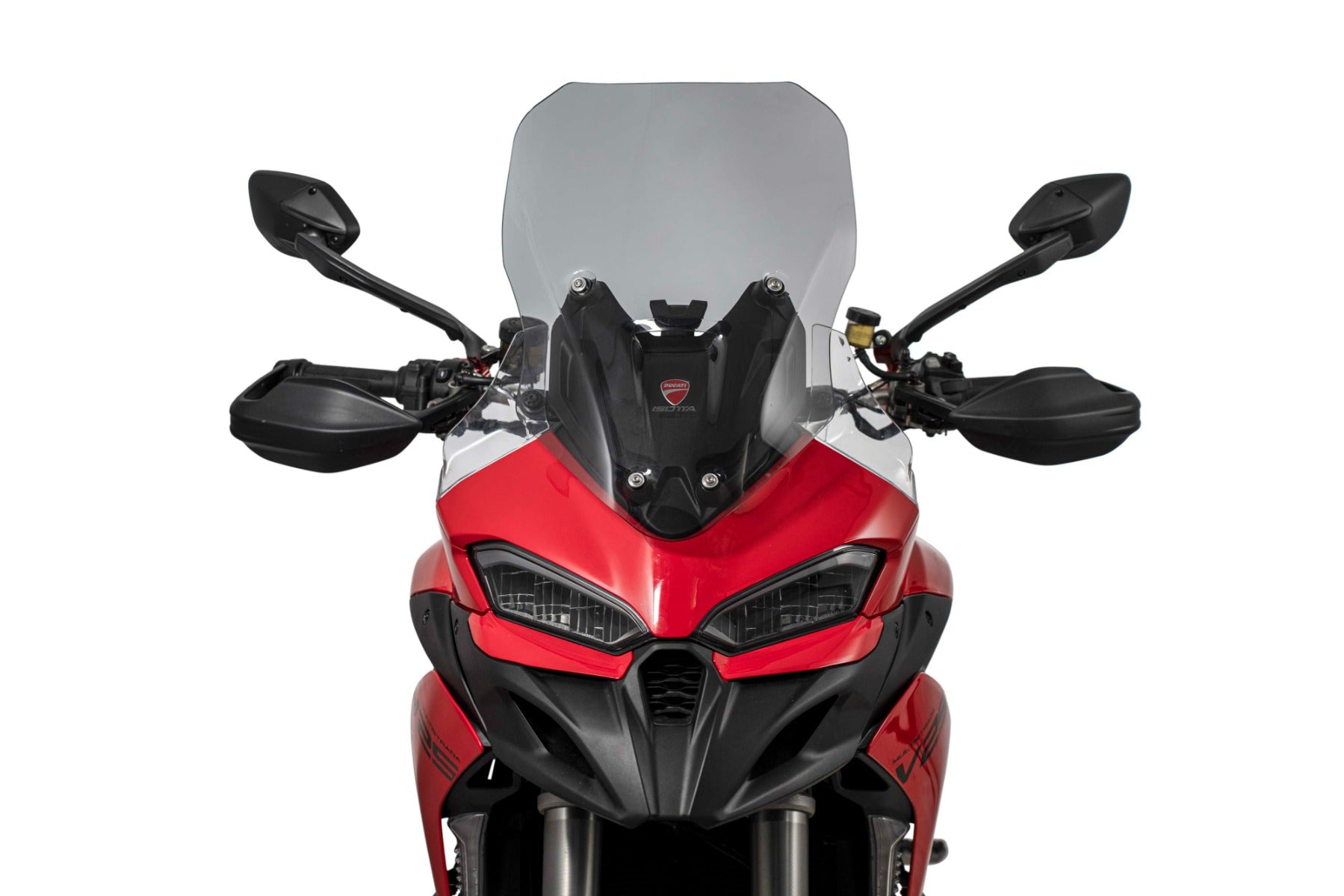 Isotta Super Touring Windscreen | Dark Smoke | Ducati Multistrada V2/V2S 2025>2025 -   Pyramid Motorcycle Accessories