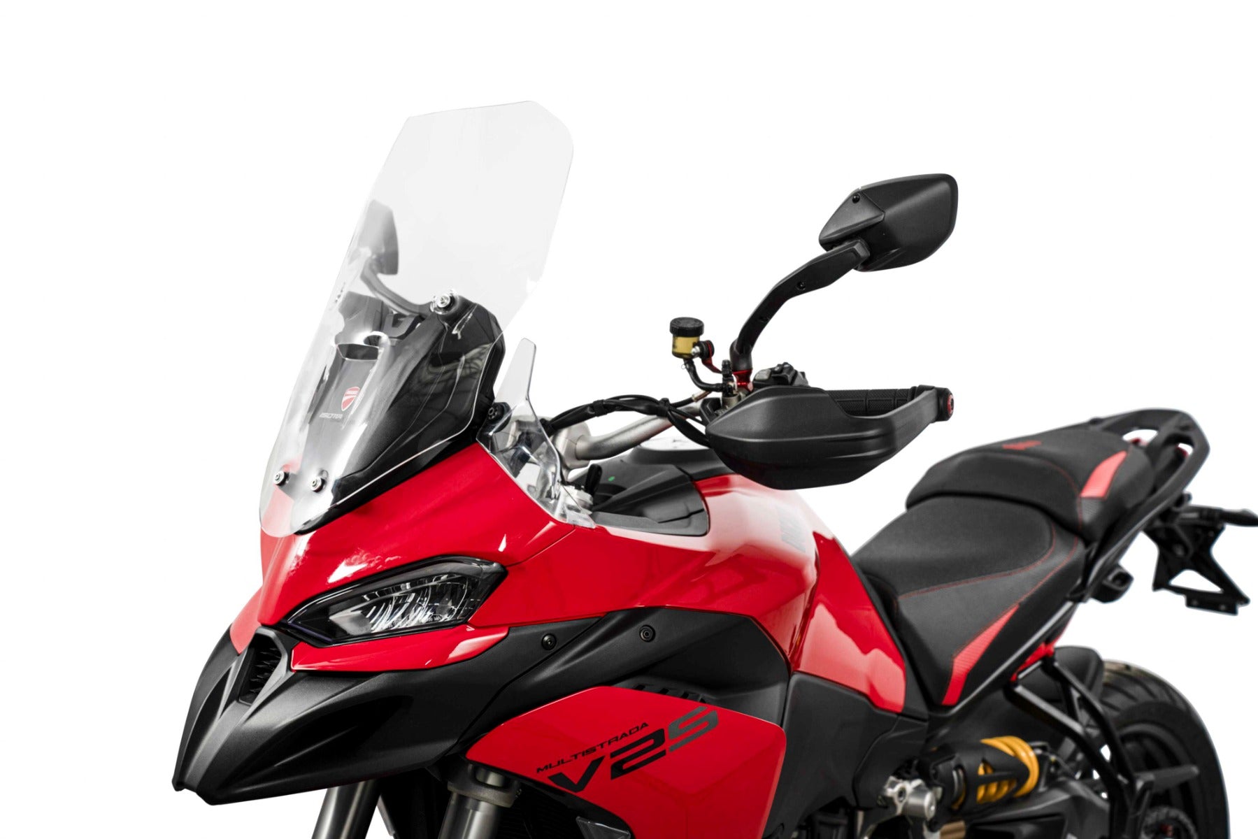 Isotta Super Touring Windscreen | Dark Smoke | Ducati Multistrada V2/V2S 2025>2025 -   Pyramid Motorcycle Accessories