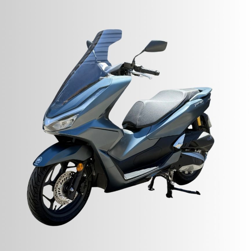 Ermax High Protection Screen | Dark Smoke | Honda PCX 125/150 2025>Current -   Pyramid Motorcycle Accessories