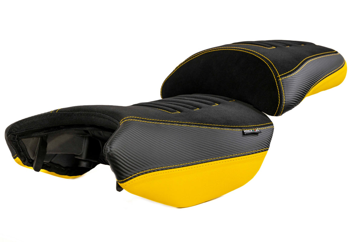 Isotta Comfort Rider Seat | Yellow | Black | Red | Benelli TRK 502 2017>2026