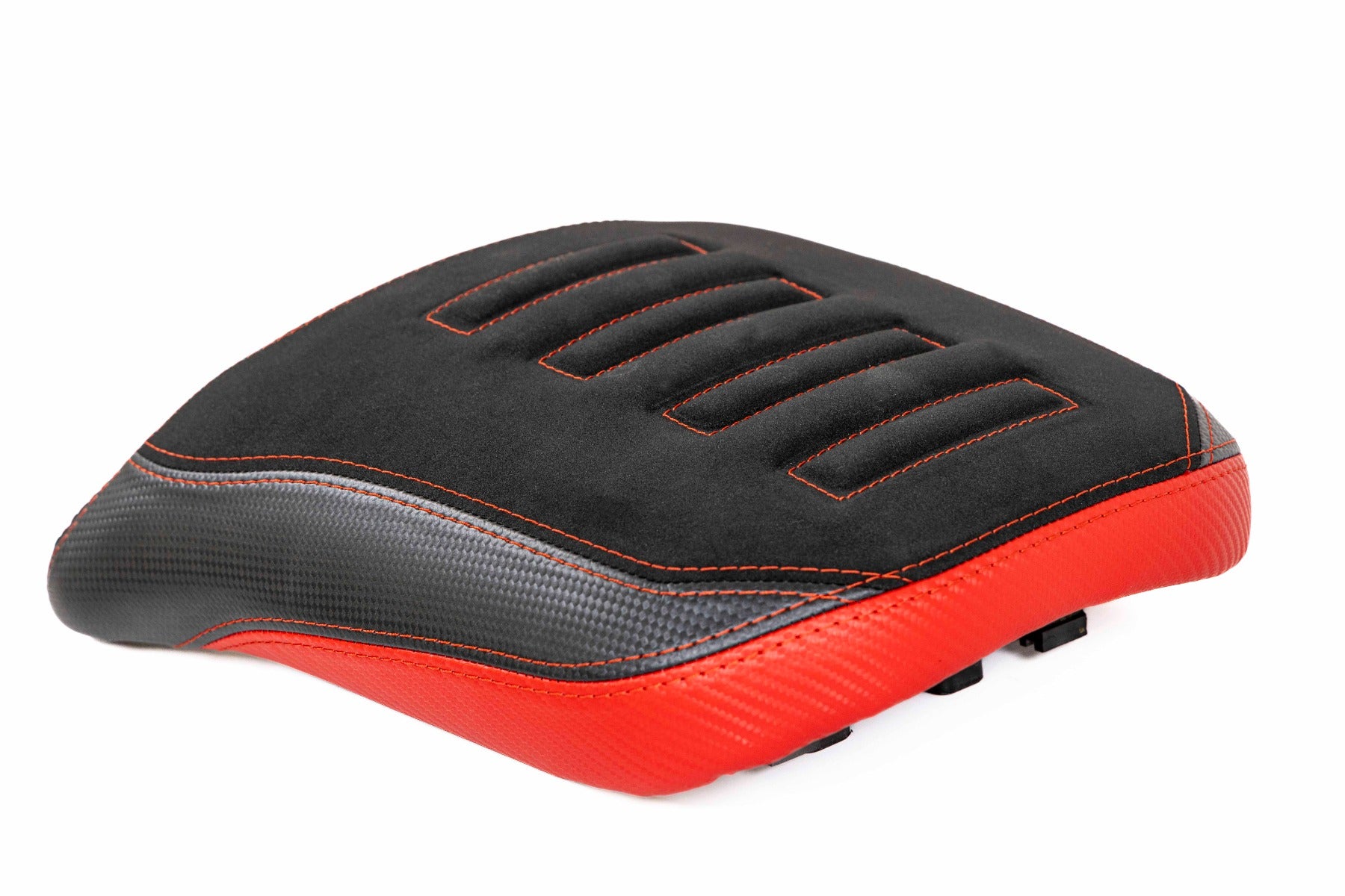 Isotta Comfort Pillion Seat | Red | Benelli TRK 502 2017-2024 -   Pyramid Motorcycle Accessories