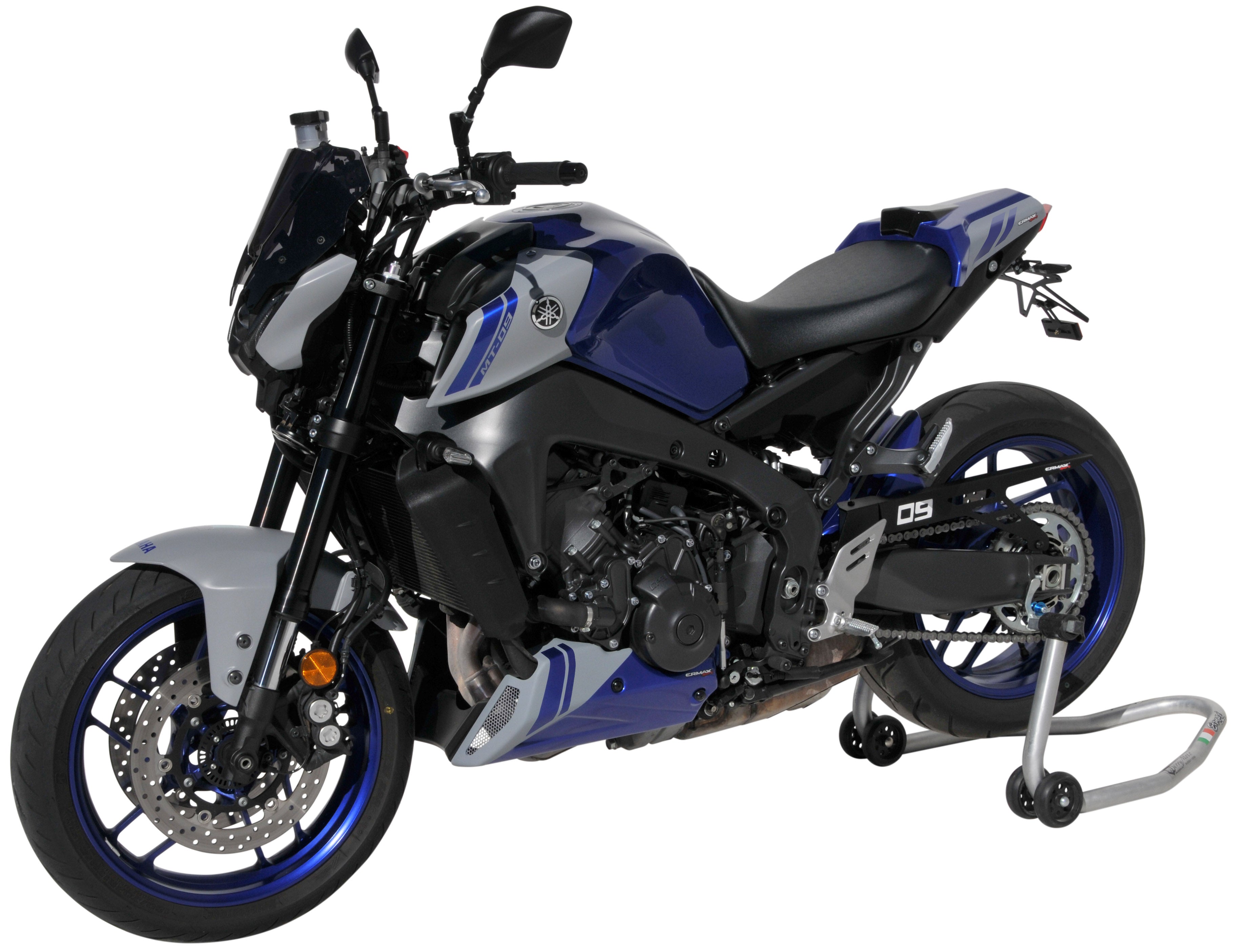 Ermax Seat Cowl | Icon Blue/Icon Grey | Yamaha MT-09 2021>2023 -   Pyramid Motorcycle Accessories