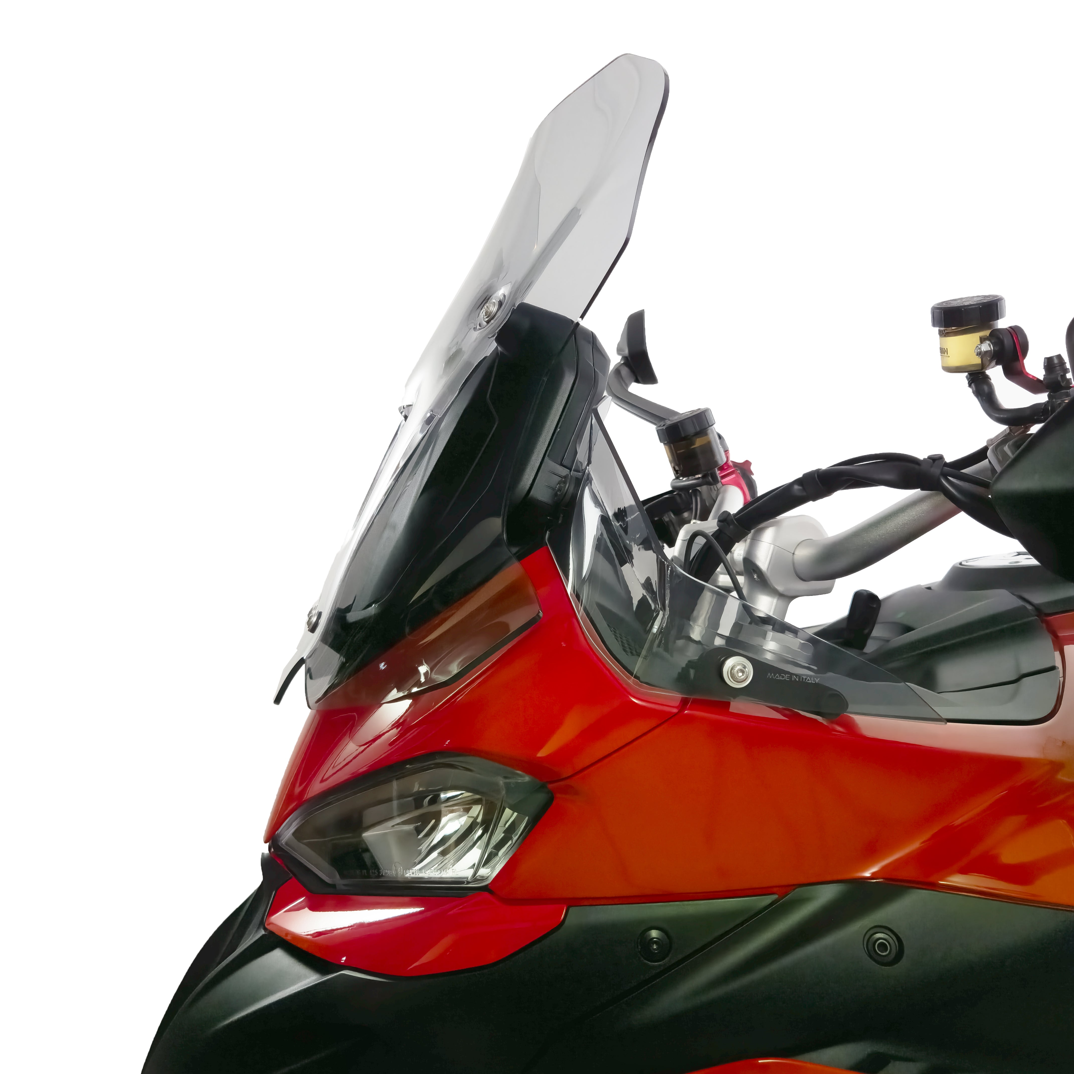 Isotta Wind Deflectors | Light Smoke | Dark Smoke | Matte Black | Clear | Ducati Multistrada V2/V2S 2025>2025 -   Pyramid Motorcycle Accessories