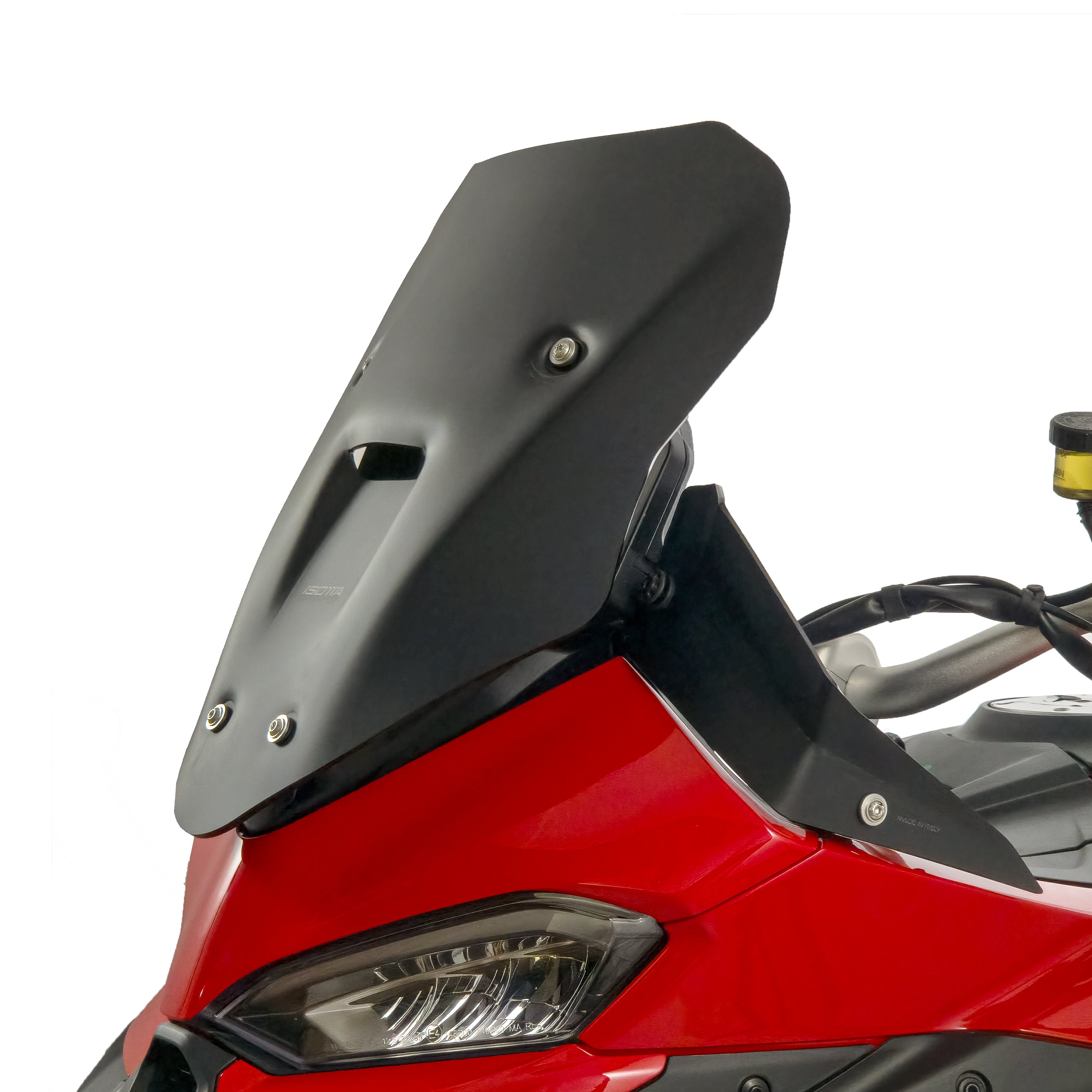 Isotta Wind Deflectors | Light Smoke | Dark Smoke | Matte Black | Clear | Ducati Multistrada V2/V2S 2025>2025 -   Pyramid Motorcycle Accessories