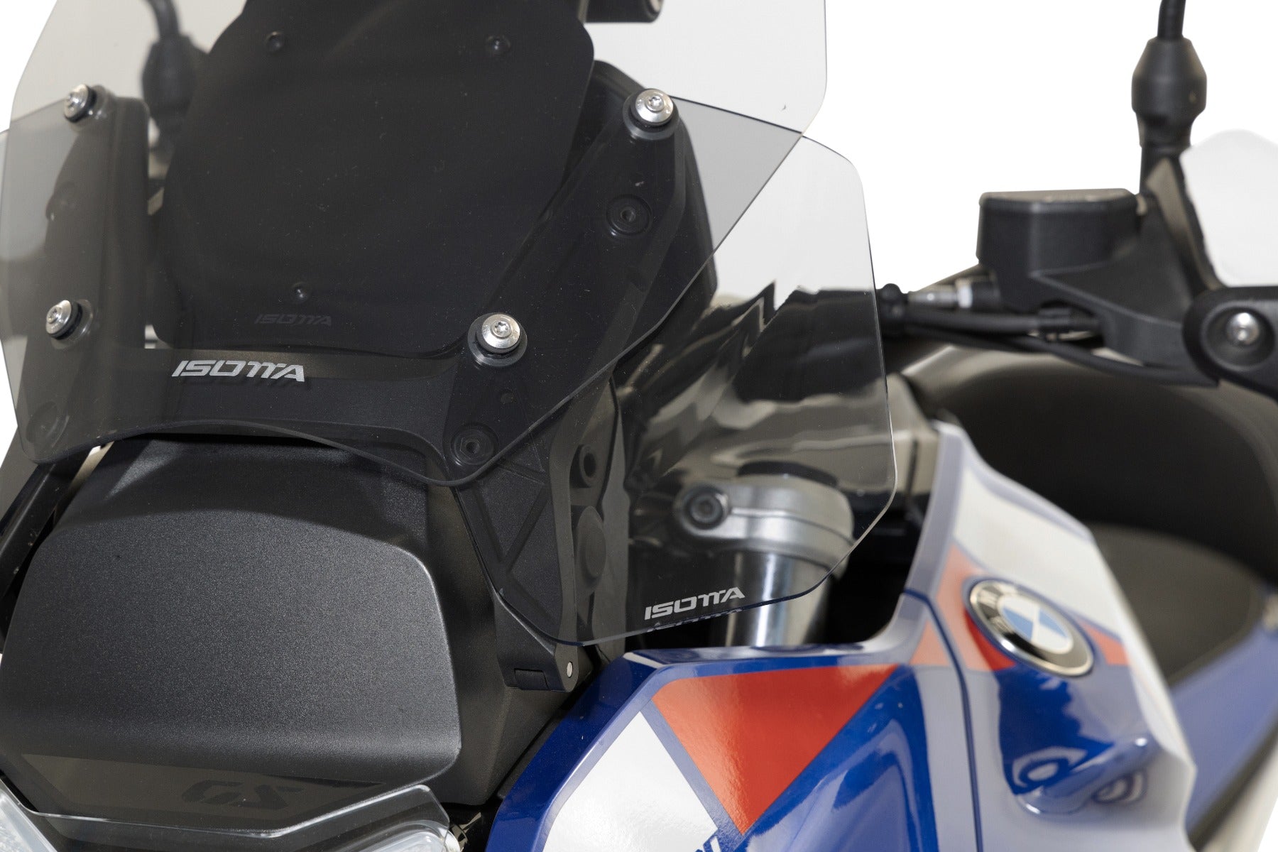 Isotta Wind Deflectors | Light Smoke | Dark Smoke | Matte Black | BMW R 1300 GS 2023>2024 -   Pyramid Motorcycle Accessories