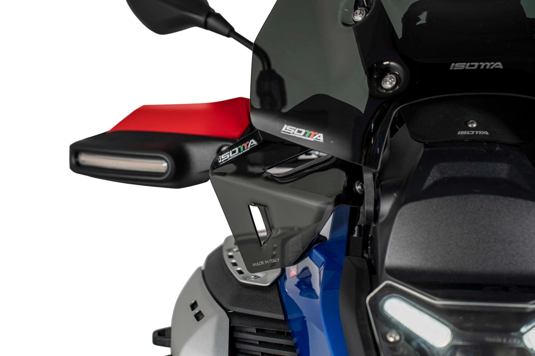 Isotta Side Deflectors | Light Smoke | Dark Smoke | Matt Black | Clear | BMW R 1300 GS Adventure 2024>2026