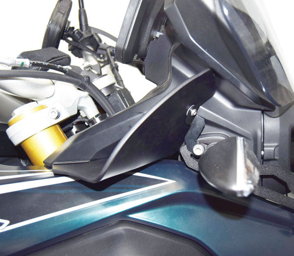 Isotta Wind Deflectors | Matte Black | BMW F 850 GS 2018>2023 -   Pyramid Motorcycle Accessories