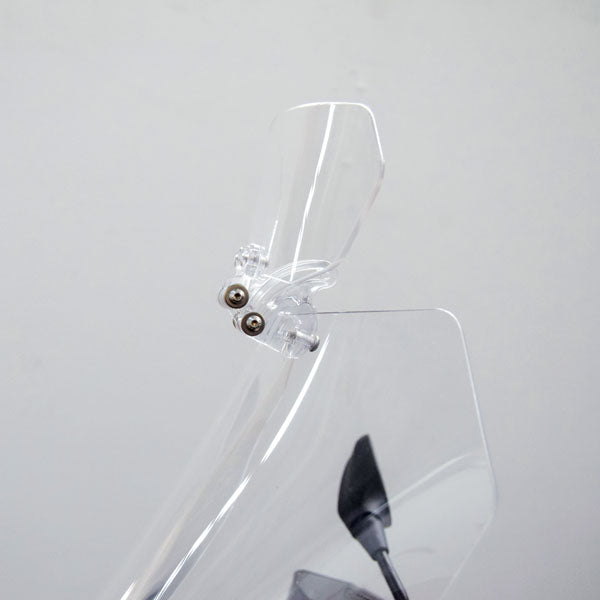 Isotta Small Screen Deflector | Light Smoke | Clear -   Pyramid Motorcycle Accessories
