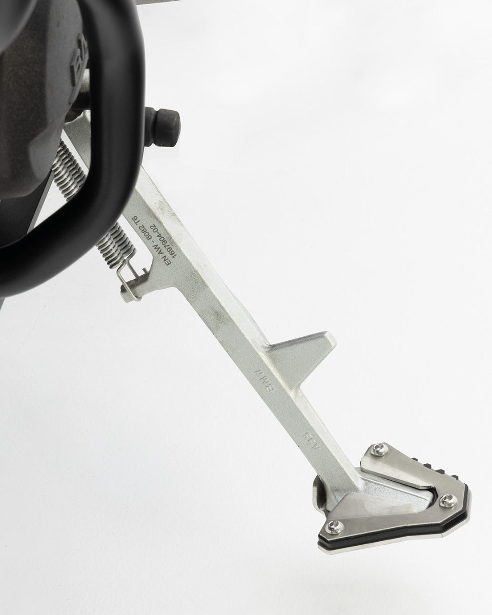 Isotta Side Stand Base Extension | Black | BMW F 900 GS 2025>2025 -   Pyramid Motorcycle Accessories