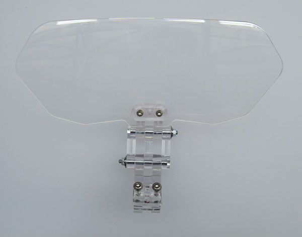 Isotta Screen Deflector Without Levers | Light Smoke | Clear -   Pyramid Motorcycle Accessories