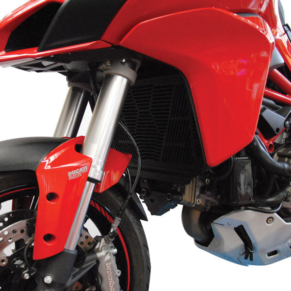 Isotta Radiator Guard | Ducati Multistrada 1200 2015>2018 -   Pyramid Motorcycle Accessories